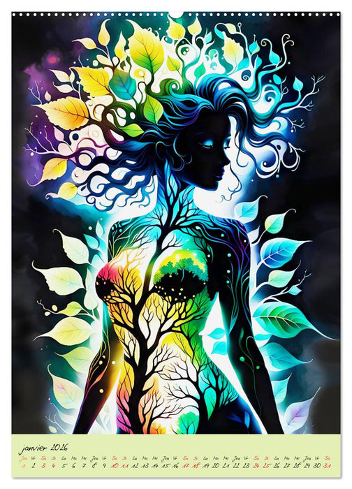 L'élégance de la nature (CALVENDO Calendrier supérieur 2026)