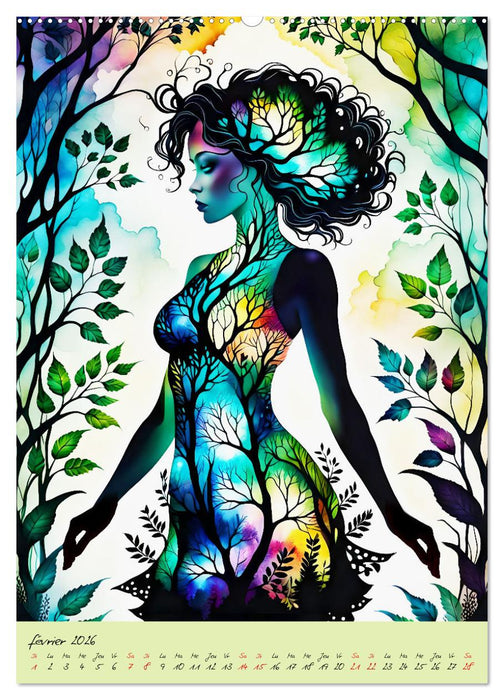 L'élégance de la nature (CALVENDO Calendrier supérieur 2026)