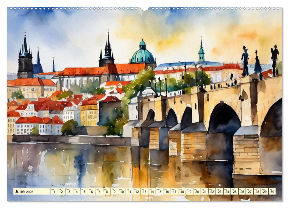 The most famous bridges in the world (CALVENDO Premium-Calendar 2026)