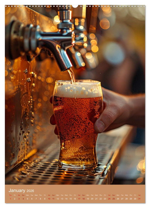 Prost German Beer (CALVENDO Monthly Calendar 2026)