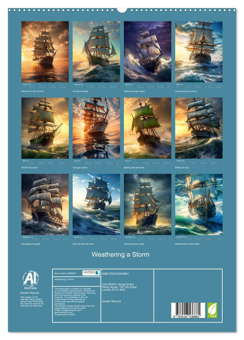 Weathering a Storm (CALVENDO Premium-Calendar 2026)