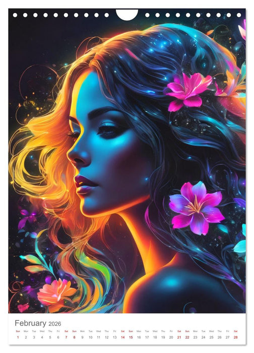 Feminine elegance (CALVENDO Monthly Calendar 2026)