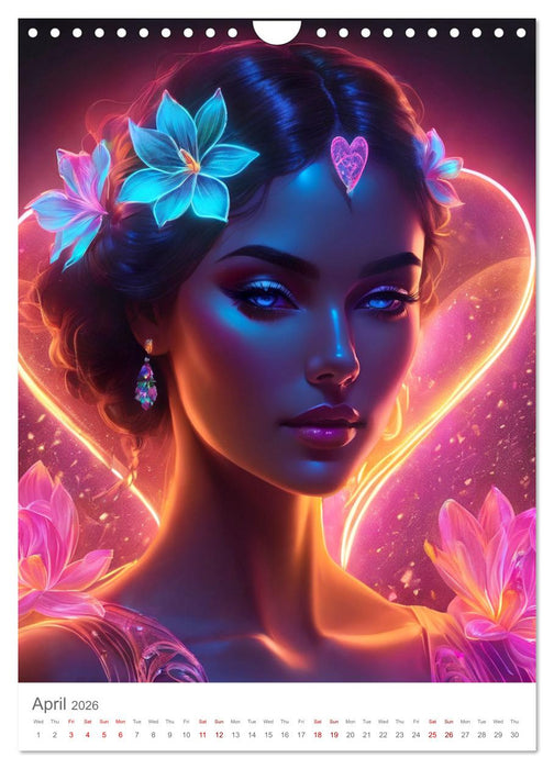 Feminine elegance (CALVENDO Monthly Calendar 2026)