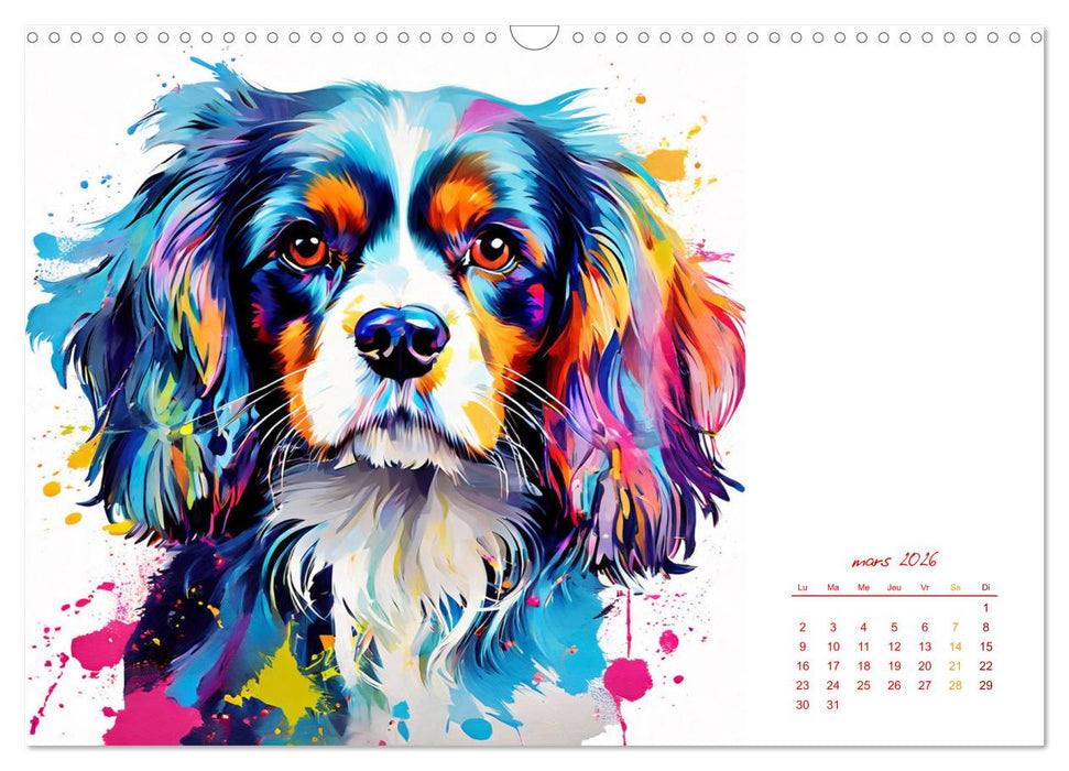 Show canin (CALVENDO Calendrier mensuel 2026)