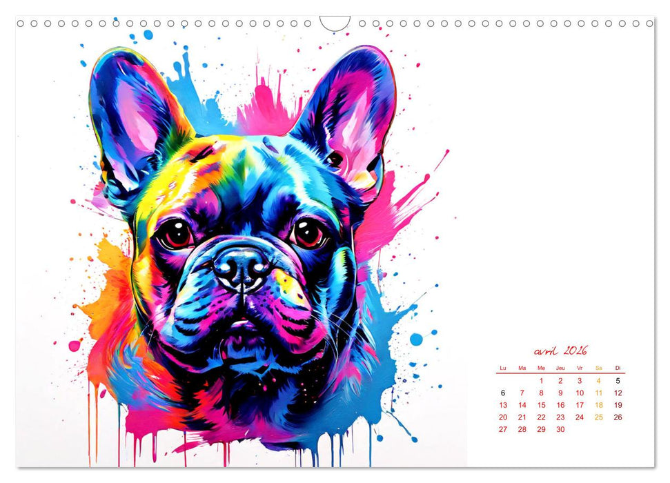 Show canin (CALVENDO Calendrier mensuel 2026)