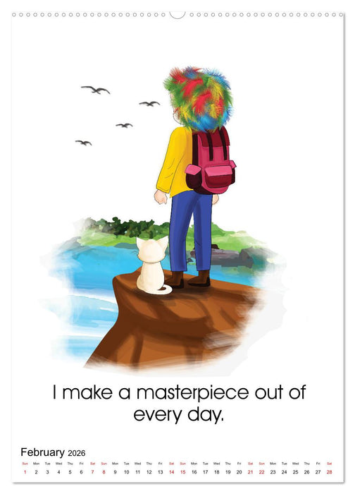 I am loved and valued (CALVENDO Monthly Calendar 2026)