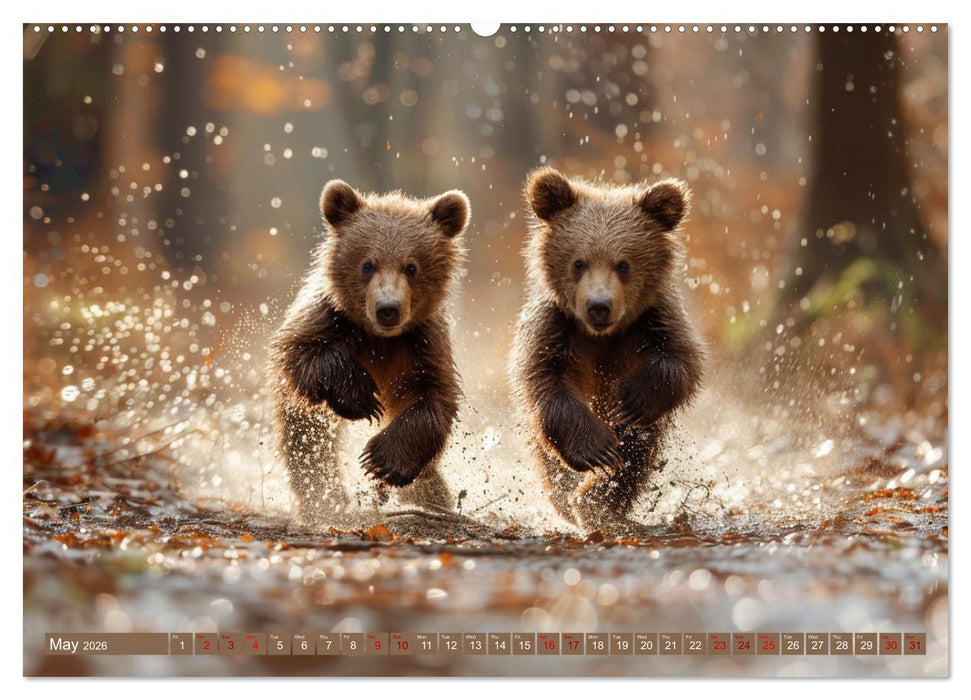 Bears Kingdom (CALVENDO Premium-Calendar 2026)