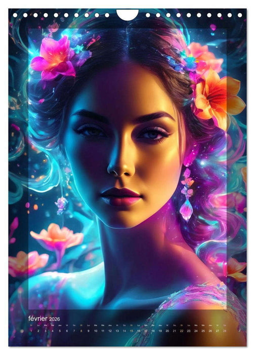 Élégance Lumineuse (CALVENDO Calendrier mensuel 2026)