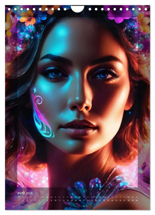 Élégance Lumineuse (CALVENDO Calendrier mensuel 2026)