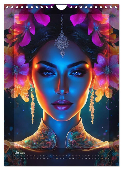 Élégance Lumineuse (CALVENDO Calendrier mensuel 2026)