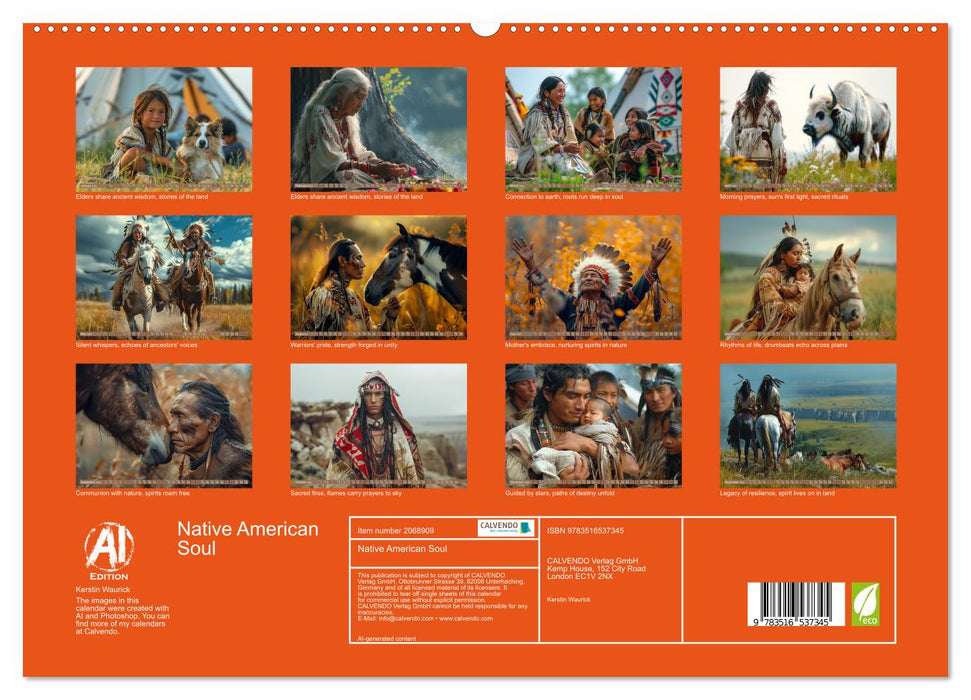 Native American Soul (CALVENDO Premium-Calendar 2026)