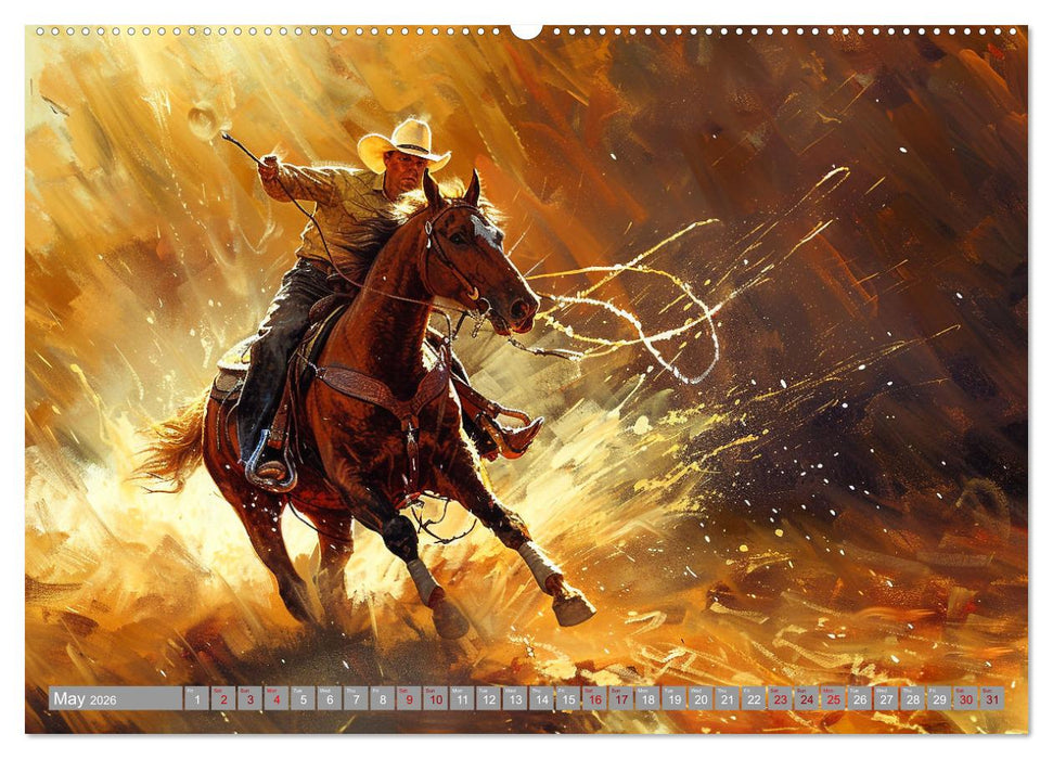Horses, Power and Freedom (CALVENDO Premium-Calendar 2026)