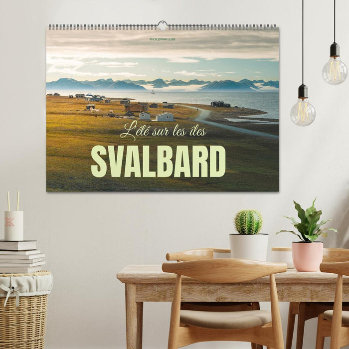 L'été sur les îles Svalbard (CALVENDO Calendrier mensuel 2026)