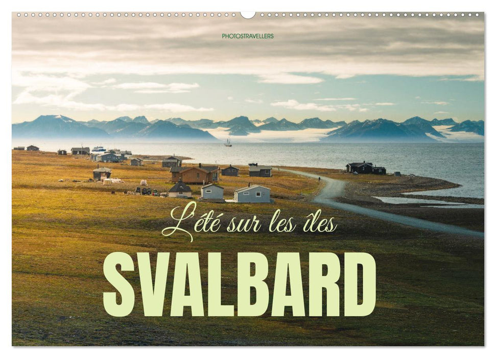 L'été sur les îles Svalbard (CALVENDO Calendrier mensuel 2026)