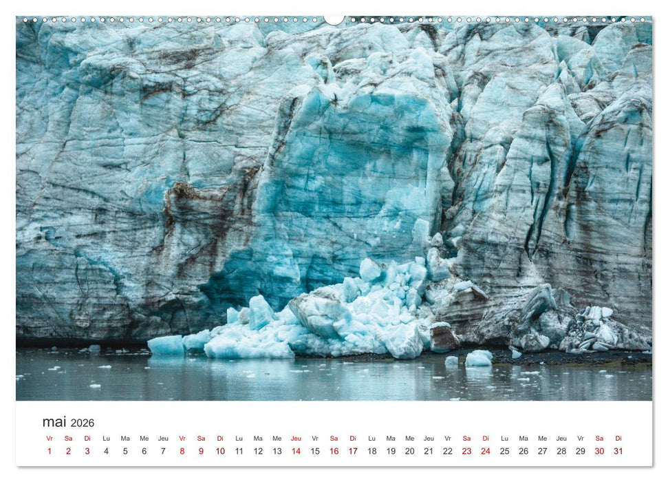 L'été sur les îles Svalbard (CALVENDO Calendrier mensuel 2026)