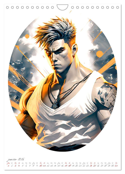 Combattants de la rue (CALVENDO Calendrier mensuel 2026)