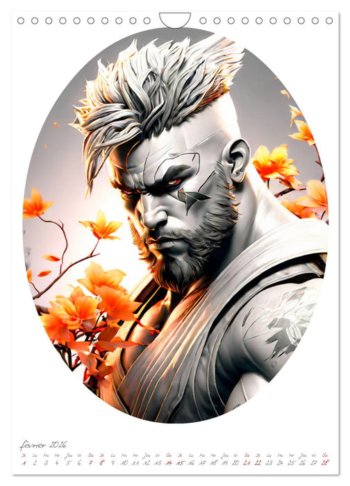 Combattants de la rue (CALVENDO Calendrier mensuel 2026)