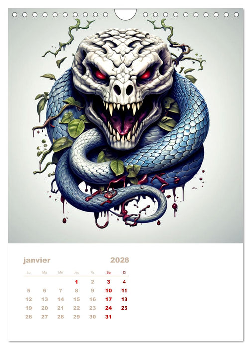 Marche des zombies (CALVENDO Calendrier mensuel 2026)