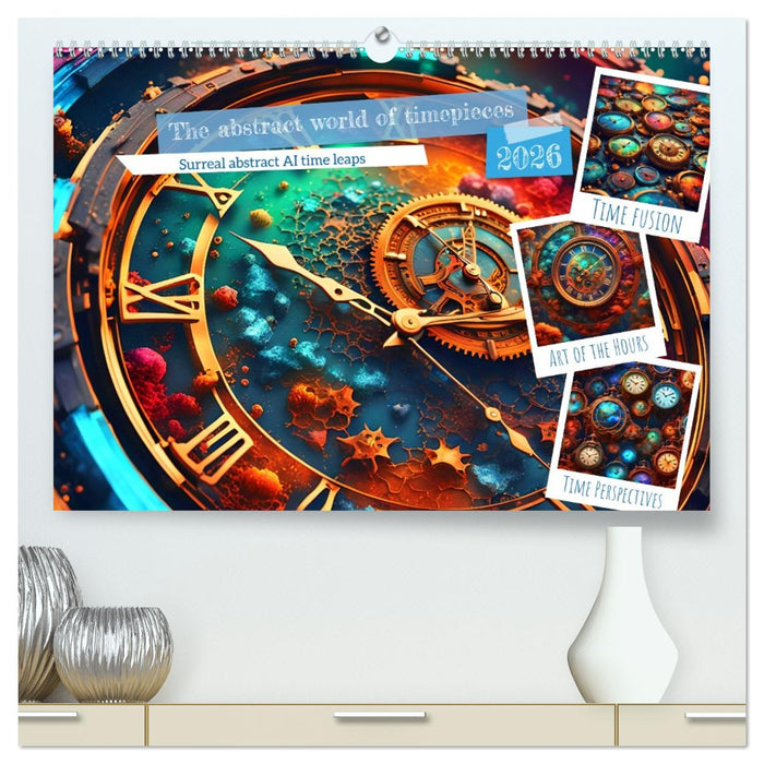 The abstract world of timepiece (CALVENDO Premium-Calendar 2026)