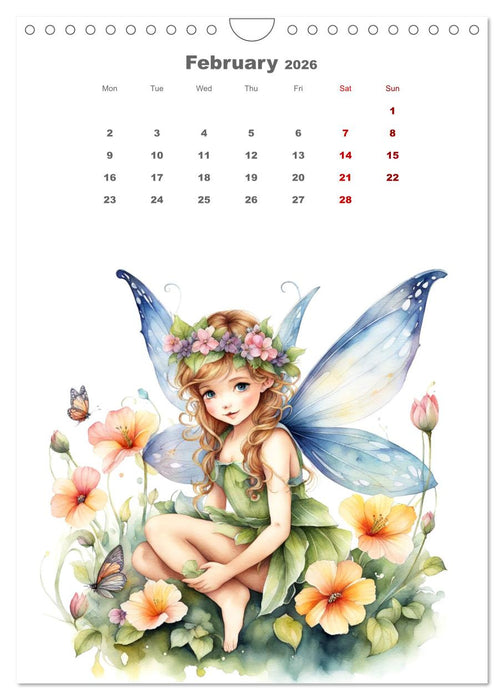 The fairies (CALVENDO Monthly Calendar 2026)