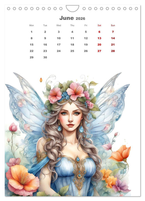 The fairies (CALVENDO Monthly Calendar 2026)