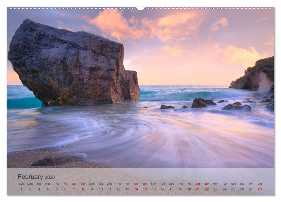 Beautiful Seascapes (CALVENDO Monthly Calendar 2026)