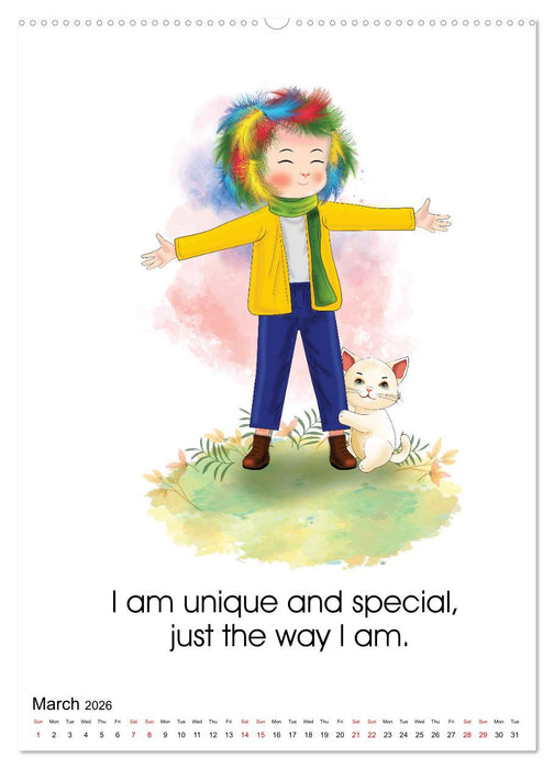 I am loved and valued (CALVENDO Premium-Calendar 2026)