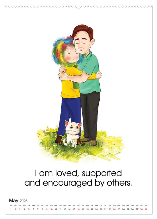 I am loved and valued (CALVENDO Premium-Calendar 2026)