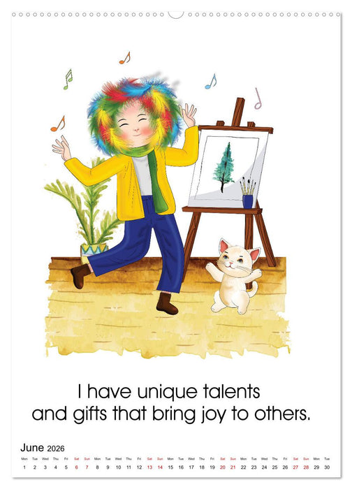 I am loved and valued (CALVENDO Premium-Calendar 2026)