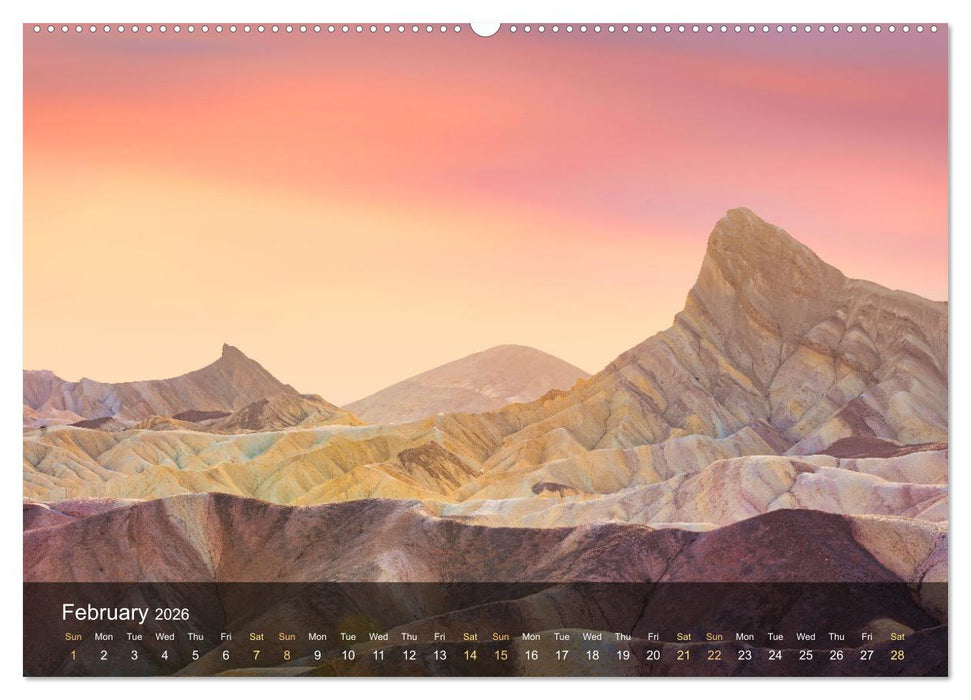 USA the wonderful Southwest (CALVENDO Monthly Calendar 2026)