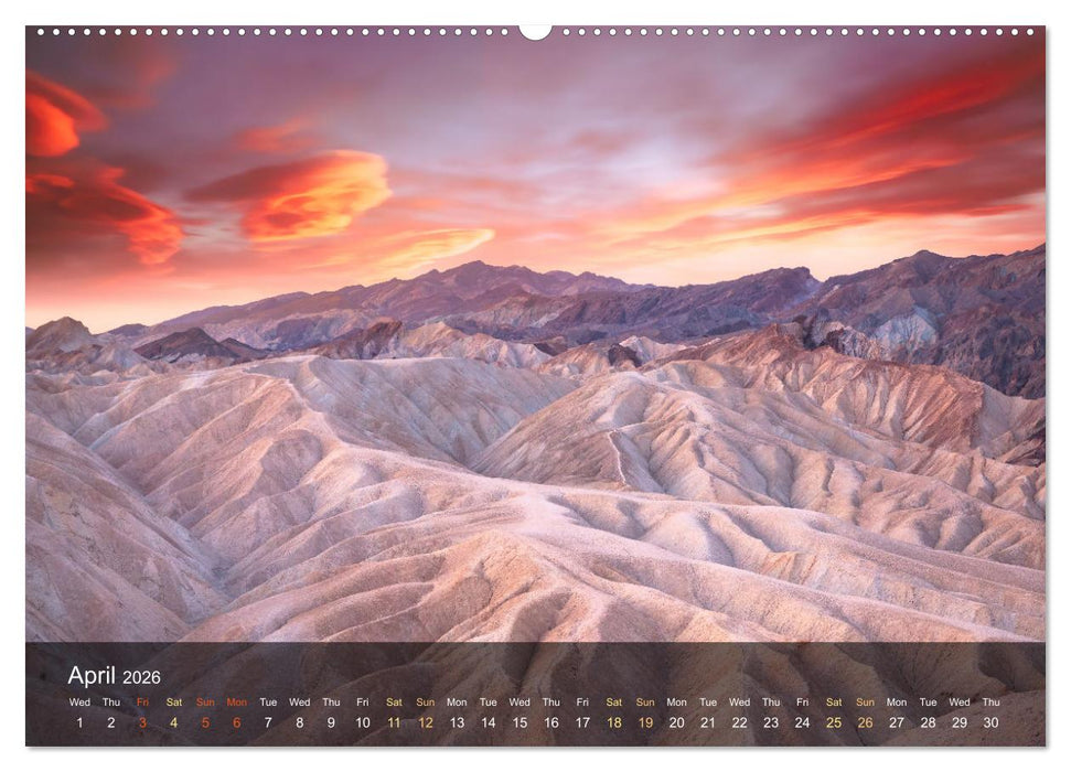 USA the wonderful Southwest (CALVENDO Monthly Calendar 2026)