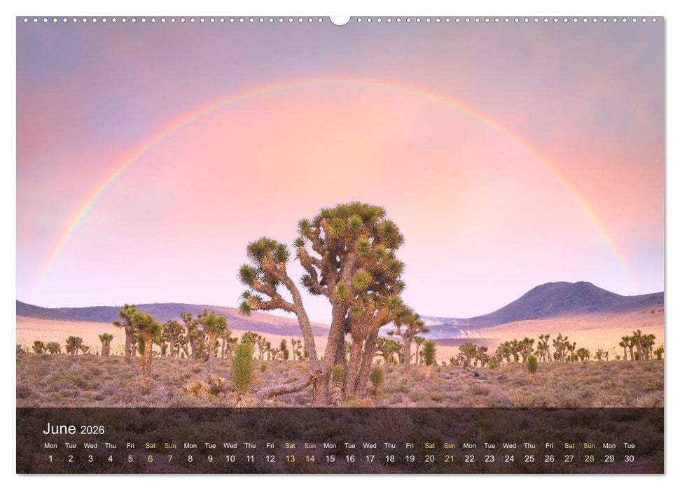 USA the wonderful Southwest (CALVENDO Monthly Calendar 2026)