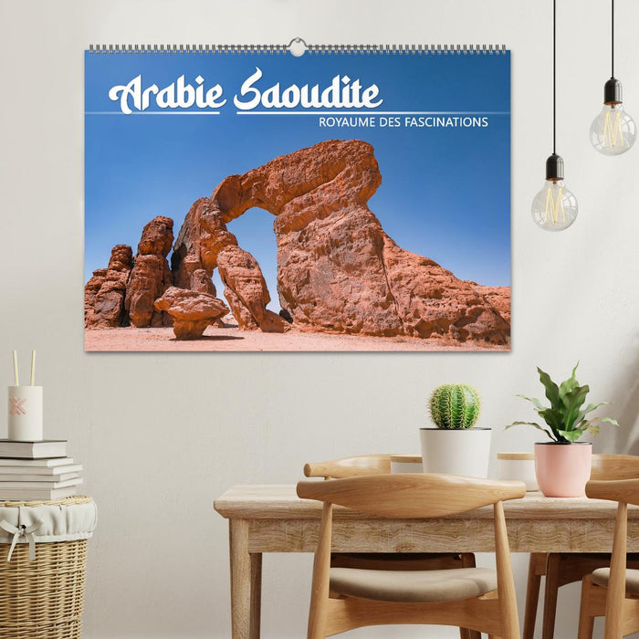 Arabie Saoudite - Royaume des fascinations (CALVENDO Calendrier mensuel 2026)