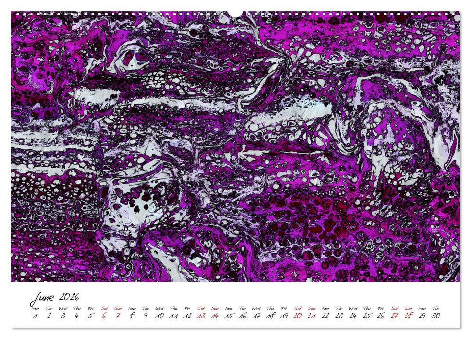 Your abstract colourful year (CALVENDO Monthly Calendar 2026)