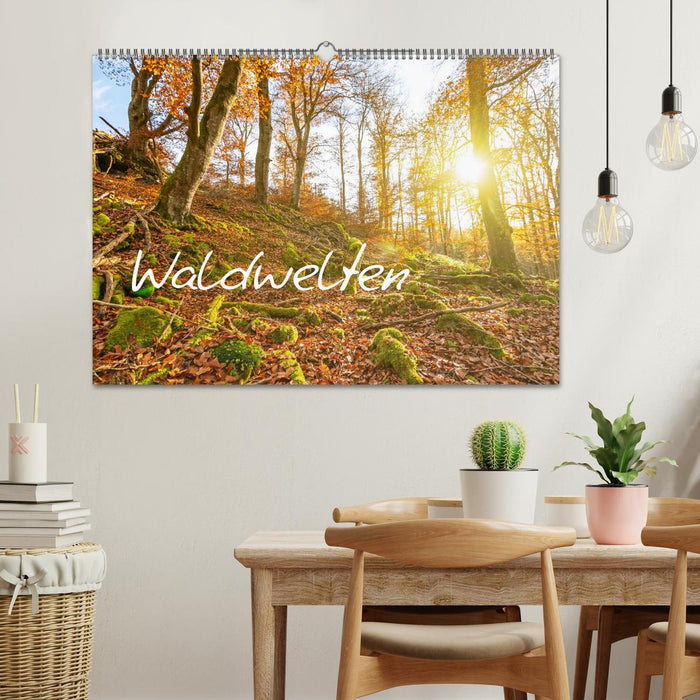 Waldwelten (CALVENDO Wandkalender 2026)