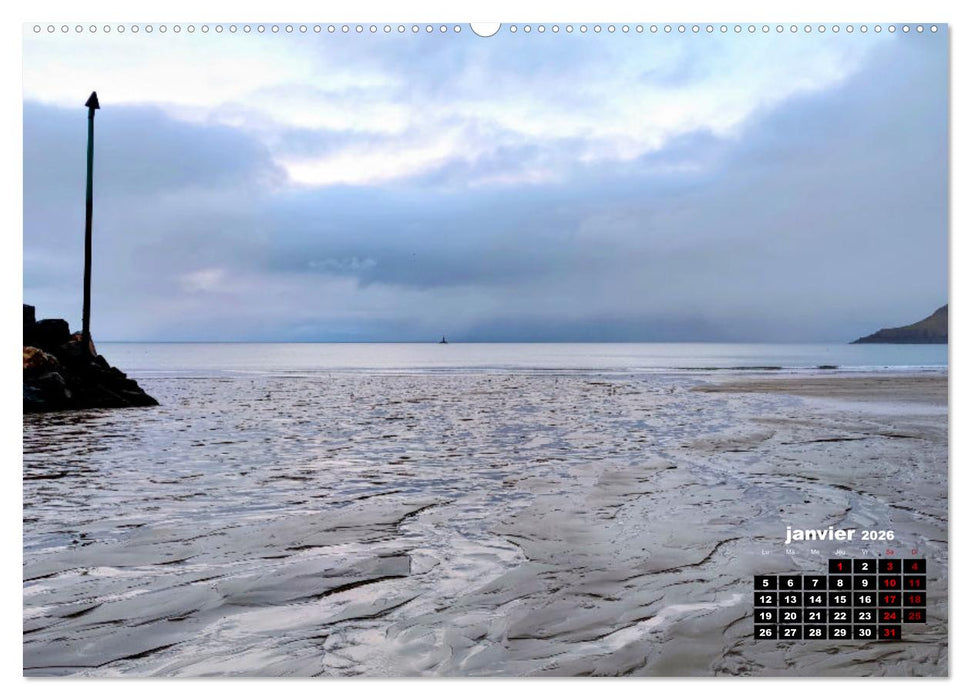 Horizons costarmoricains (CALVENDO Calendrier mensuel 2026)