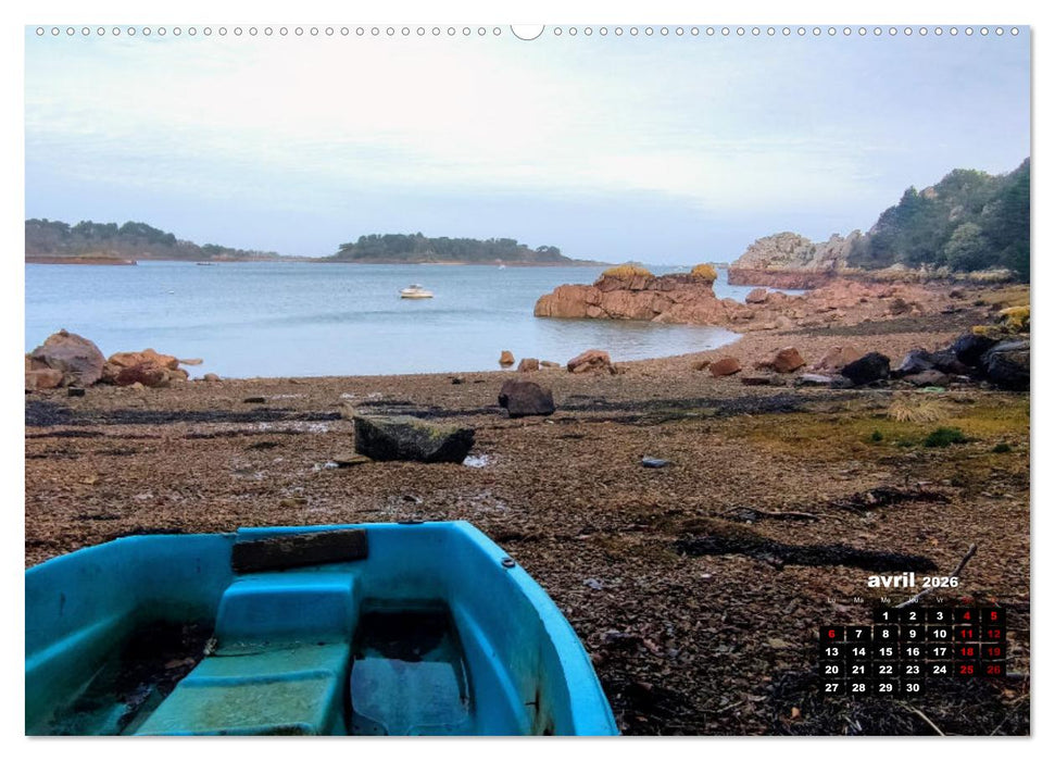 Horizons costarmoricains (CALVENDO Calendrier mensuel 2026)