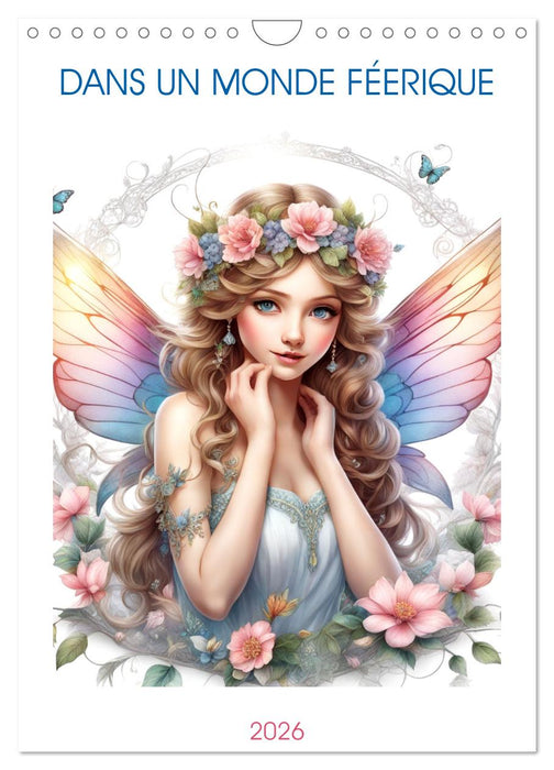 Dans un monde féerique (CALVENDO Calendrier mensuel 2026)