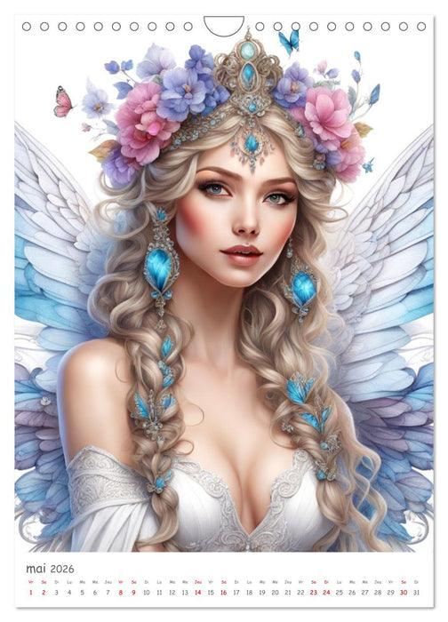 Dans un monde féerique (CALVENDO Calendrier mensuel 2026)