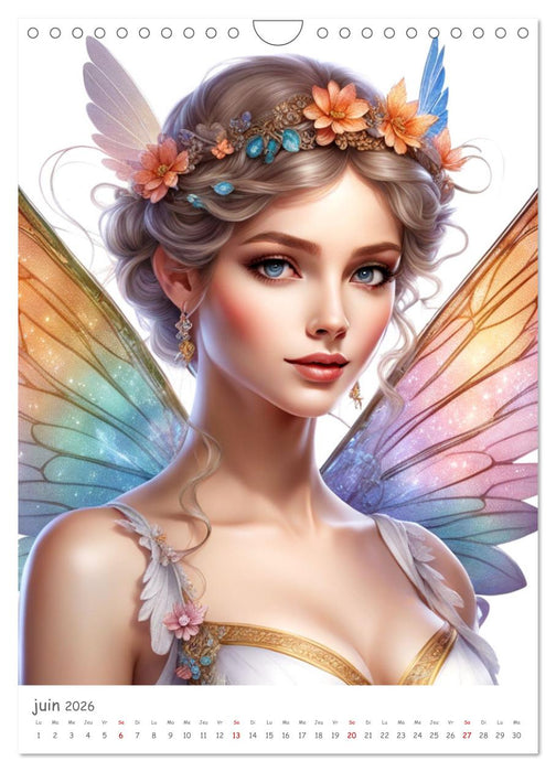 Dans un monde féerique (CALVENDO Calendrier mensuel 2026)