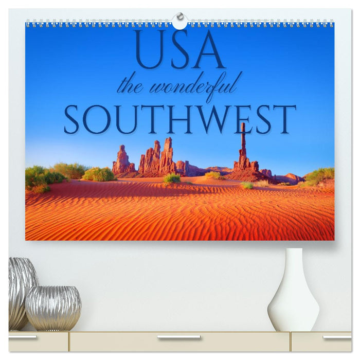 USA the wonderful Southwest (CALVENDO Premium-Calendar 2026)
