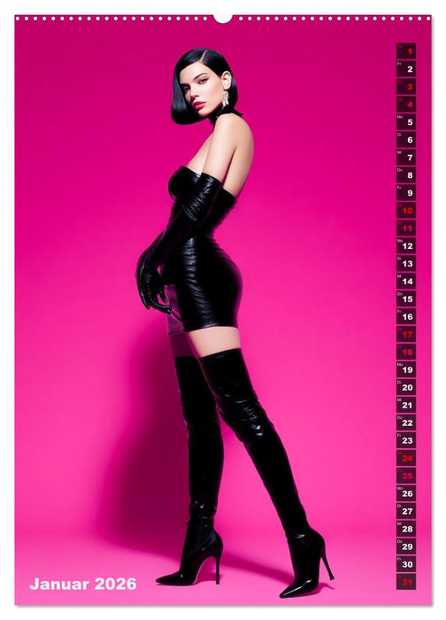 Lack und Leder - The Pink Box (CALVENDO Wandkalender 2026)