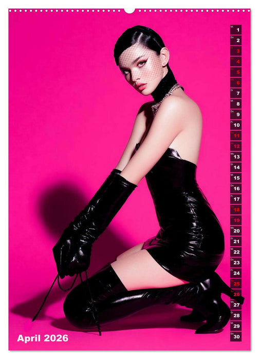 Lack und Leder - The Pink Box (CALVENDO Wandkalender 2026)