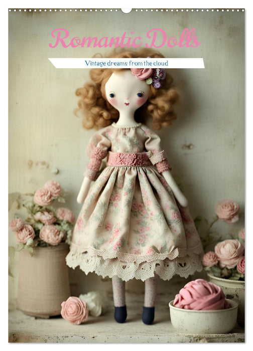 Romantic Dolls (CALVENDO Monthly Calendar 2026)