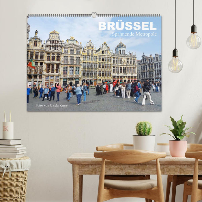 Brüssel - Spannende Metropole (CALVENDO Wandkalender 2026)