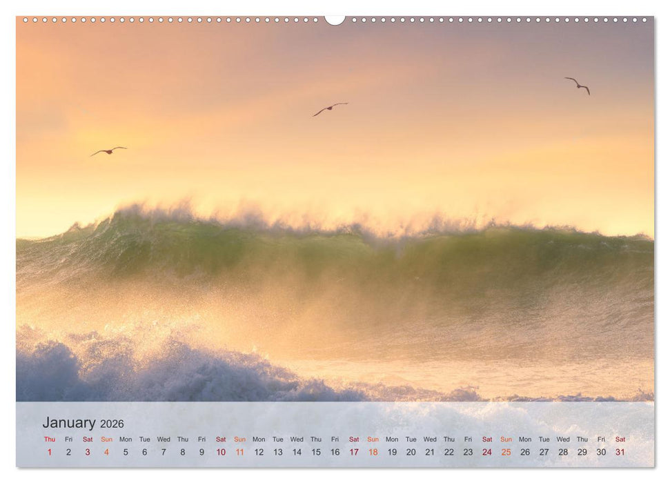 Melody of the waves (CALVENDO Premium-Calendar 2026)