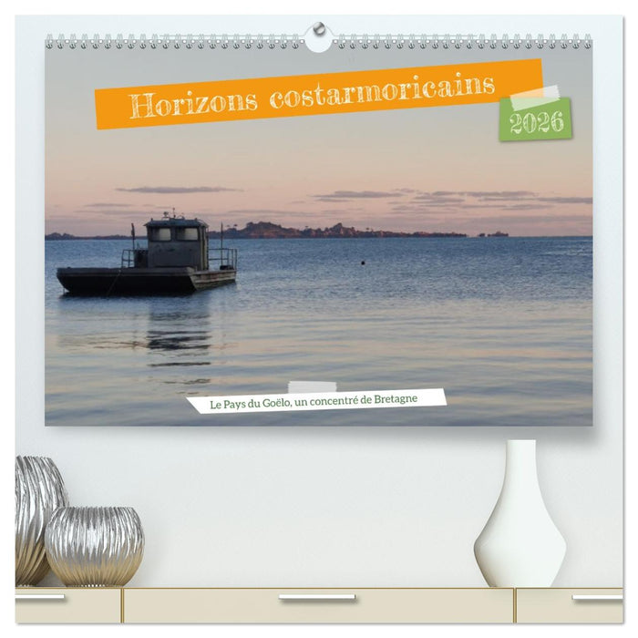 Horizons costarmoricains (CALVENDO Calendrier supérieur 2026)