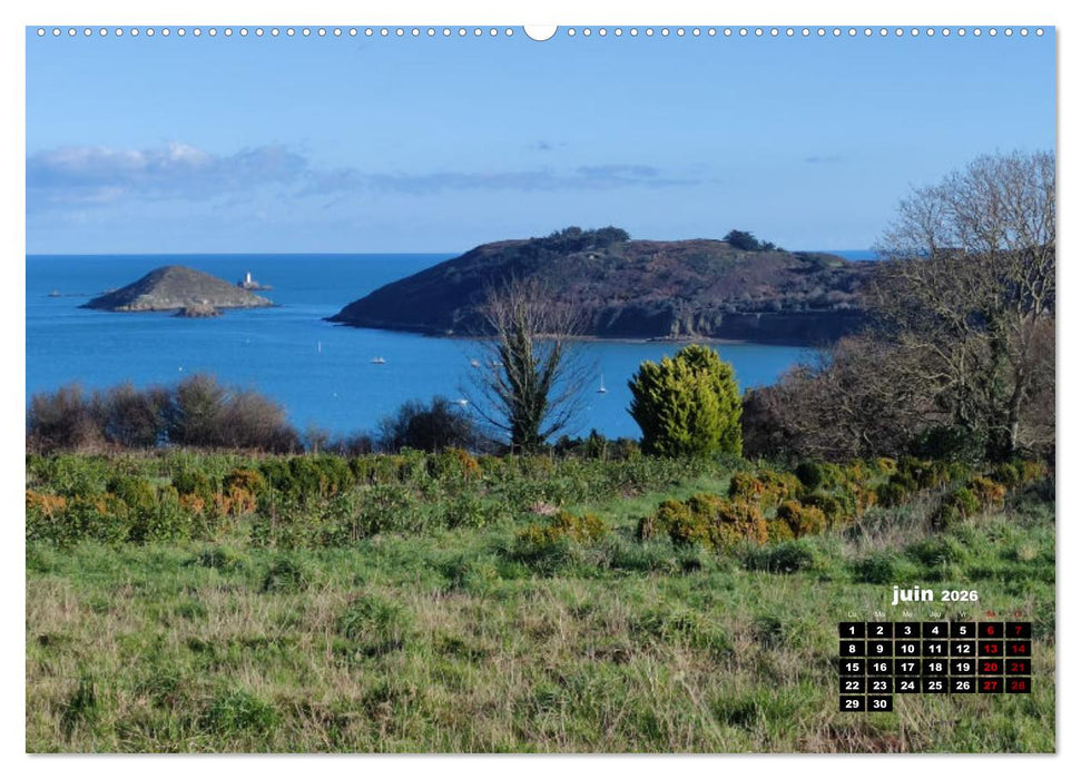 Horizons costarmoricains (CALVENDO Calendrier supérieur 2026)