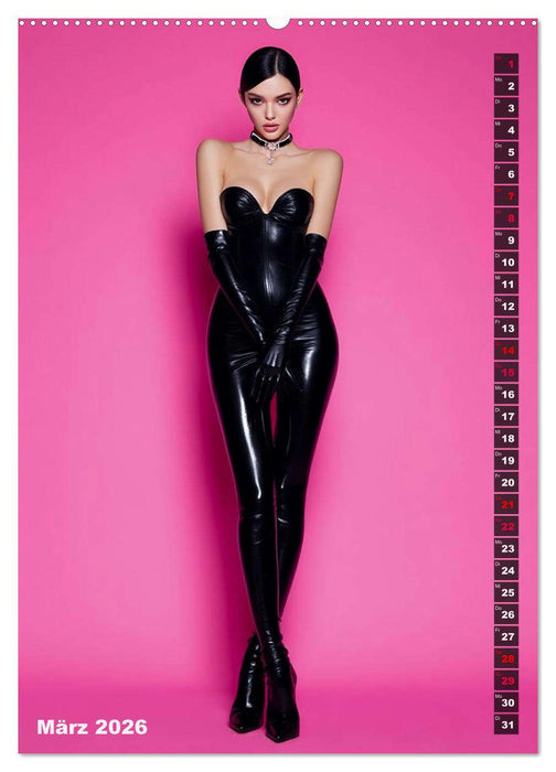 Lack und Leder - The Pink Box (CALVENDO Premium Wandkalender 2026)
