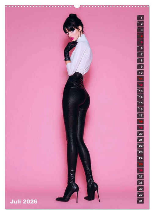Lack und Leder - The Pink Box (CALVENDO Premium Wandkalender 2026)